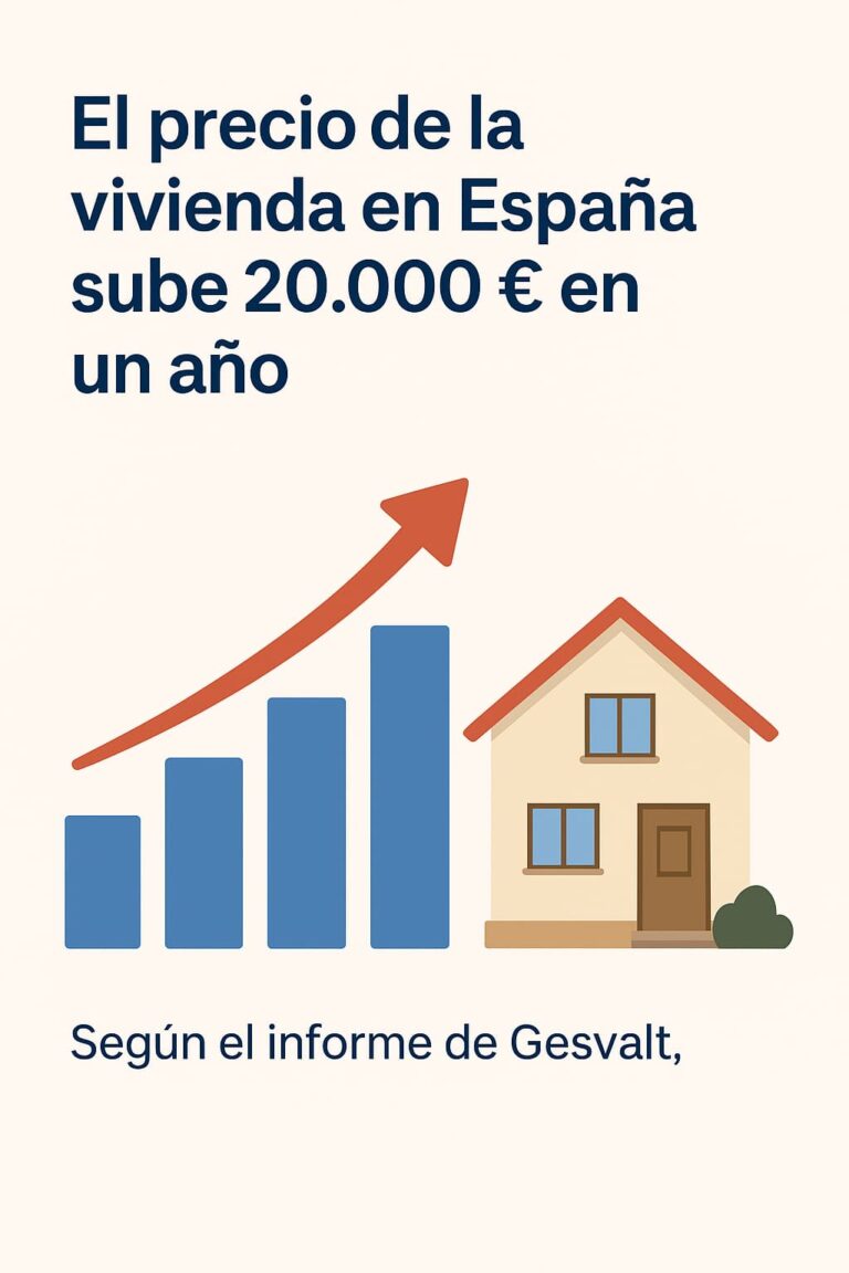 Imperium State Inmobiliaria analiza la subida de 20.000 € en el precio de la vivienda en España